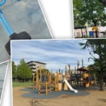 【川崎の遊び場】新しくなった富士見公園は北欧製の遊具や不思議なブランコなどで一日中遊べる！